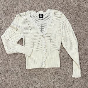 Alp N Rock Cream Knit Sweater